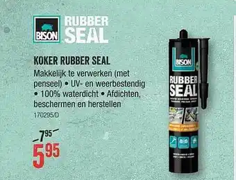 Koker Rubber Seal Bison