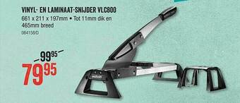 Vinyl - En Laminaat-snijder Vlc800
