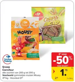 Carrefour Market Snoep Carrefour aanbieding