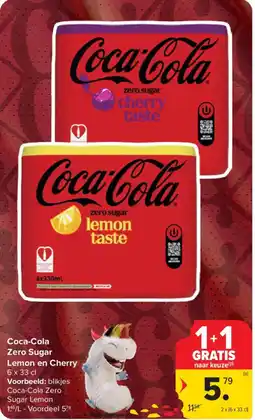Carrefour Market Coca-Cola Zero Sugar aanbieding