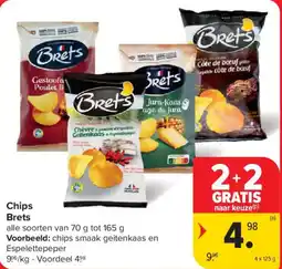 Carrefour Market Chips Brets aanbieding