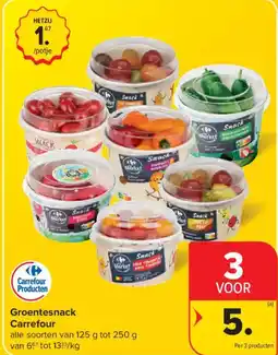 Carrefour Market Groentesnack Carrefour aanbieding