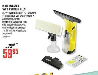HandyHome Ruitenwasser 'wv 2 Premium Plus' aanbieding