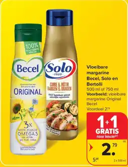 Carrefour Market Vloeibare margarine aanbieding