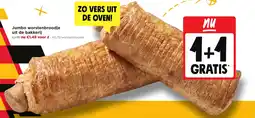 Jumbo Jumbo worstenbroodje uit de bakkerij aanbieding