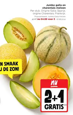 Jumbo Jumbo galia en charentais meloen aanbieding