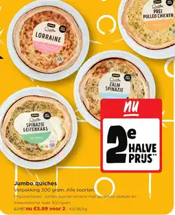 Jumbo Jumbo quiches aanbieding