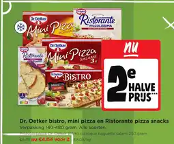 Jumbo Dr. Oetker bistro, mini pizza en Ristorante pizza snacks aanbieding