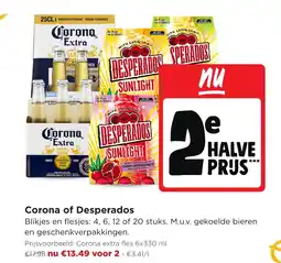 Jumbo Corona of Desperados aanbieding