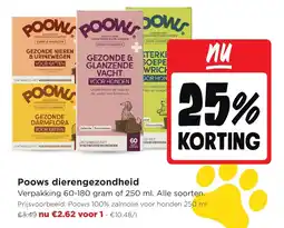 Jumbo Poows dierengezondheid aanbieding