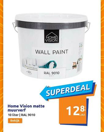 Action Home Vision Matte Muurverf aanbieding