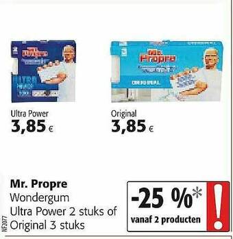 Colruyt Mr Propre Wondergum aanbieding