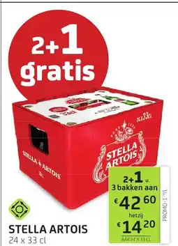 BelBev Stella artois aanbieding