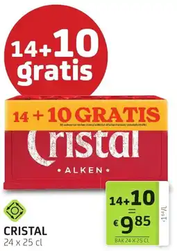 BelBev Cristal aanbieding