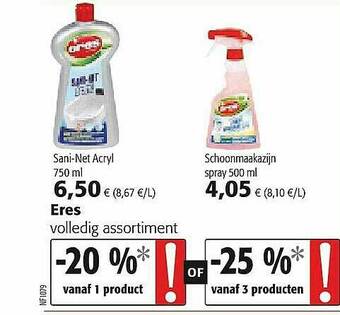 Colruyt Eres aanbieding