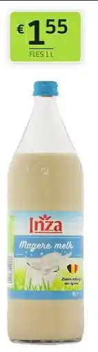 BelBev Inza Magere melk aanbieding