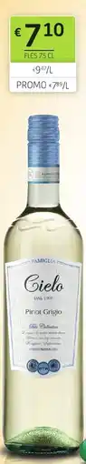 BelBev Cielo Pinot Grigio aanbieding