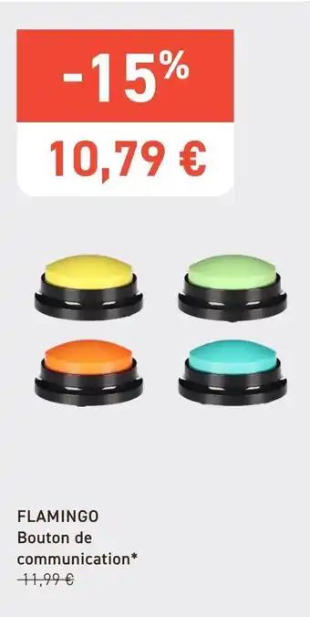 FLAMINGO Bouton de communication