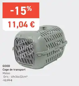 Tom&Co Good cage de transport aanbieding