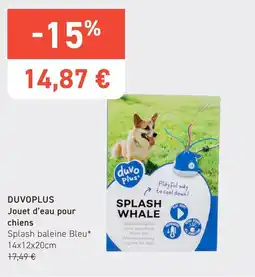 Tom&Co Duvoplus jouet d'eau pour chiens aanbieding