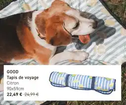 Tom&Co Good tapis de voyage aanbieding