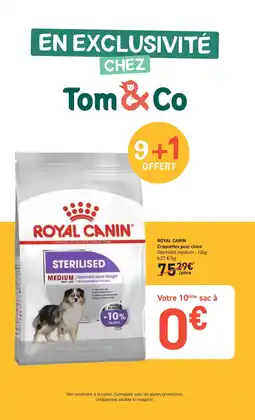 Tom&Co ROYAL CANIN Croquettes pour chien aanbieding