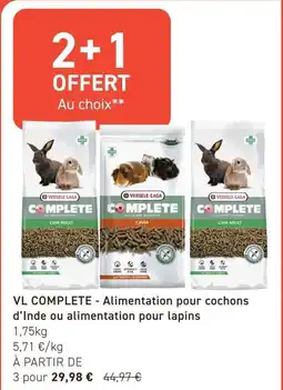 Tom&Co Vl complete - alimentation pour cochons d'inde ou alimentation pour lapins aanbieding