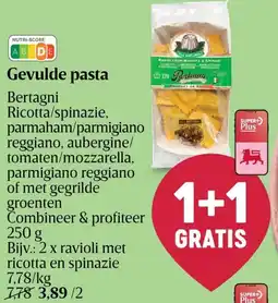 AD Delhaize Gevulde pasta aanbieding