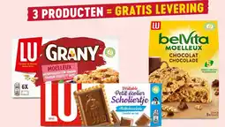 AD Delhaize LU Grany, petit ecolier scholierjte, belvita moellux aanbieding