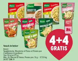 AD Delhaize Snack in beker aanbieding
