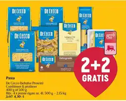 AD Delhaize Pasta aanbieding