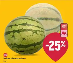 AD Delhaize Meloen of watermeloen aanbieding