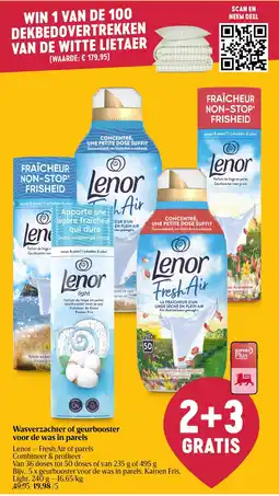 AD Delhaize Wasverzachter of geurbooster voor de was in parels aanbieding