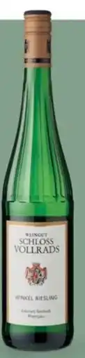 Sligro Schloss vollrads riesling feinherb kabinett aanbieding