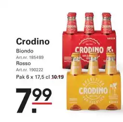 Sligro Crodino aanbieding