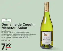 Sligro Domaine de coquin menetou-salon aanbieding