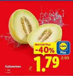 Lidl Galiameloen aanbieding