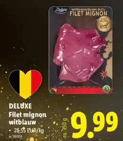 Lidl Deluxe filet mignon witblauw aanbieding
