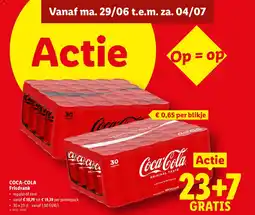 Lidl Coca-Cola Frisdrank aanbieding