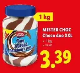 Lidl Mister choc choco duo xxl aanbieding