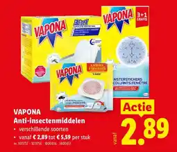 Lidl Vapona anti-insectenmiddelen aanbieding