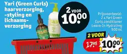 Kruidvat Yari (Green Curls) haarverzorging, -styling en lichaamsverzorging aanbieding