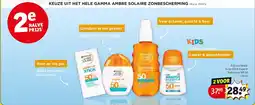 Kruidvat 2x Sensitive Expert+ Waterspray SPF 50 aanbieding
