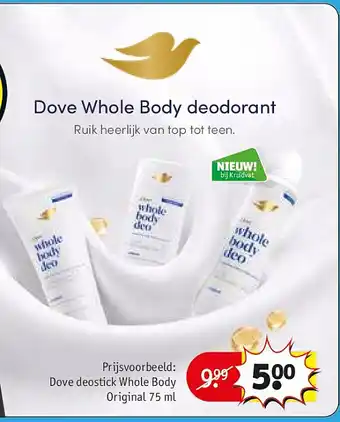 Dove deostick Whole Body Original
