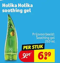 Kruidvat Holika Holika soothing gel aanbieding