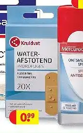 Kruidvat Kruidvat Waterbestendige Pleisterstrips aanbieding