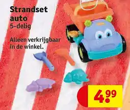 Kruidvat Strandset auto aanbieding