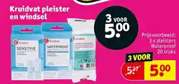 Kruidvat Kruidvat pleister en windsel aanbieding