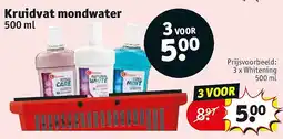 Kruidvat Kruidvat mondwater aanbieding