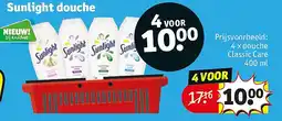 Kruidvat Sunlight douche aanbieding